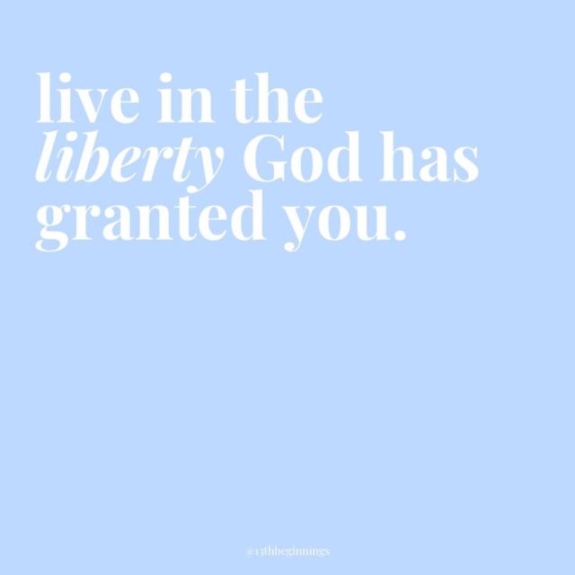 And I hope you decide to live in the liberty God has granted you. I hope you choose the freedom that Christ has so freely given You. 

Our new blog post, live on our website, dives into the access we now have to live untied to life’s attachments ~ read it now